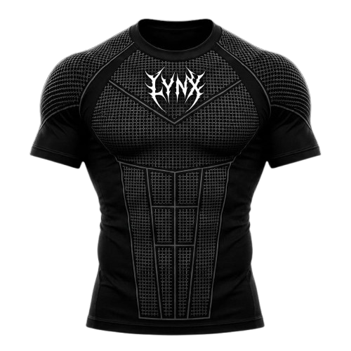 LYNX COMPRESSION T-SHIRT BLACK